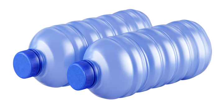Water Bottles: A striking image of two sleek, full water bottles. Ready to quench thirst and fuel well-being. A visual reminder of purity, hydration, and health. 