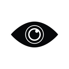 Eye logo icon vector design ilustration