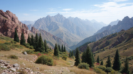discover majestic tian shan mountains where nature unique formations captivate mind