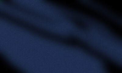 Navy blue abstract grainy background with noisy gradient texture for wallpaper and web cover design