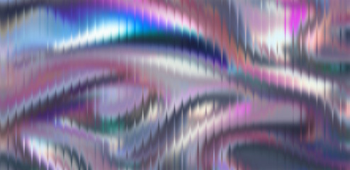Iridescent waves creating a dreamy atmosphere with pastel colors and vertical lines, perfect for...