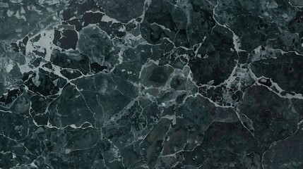 Obraz premium Abstract Marble Stone Texture – Natural Mineral Pattern Background, Grey Green Black 