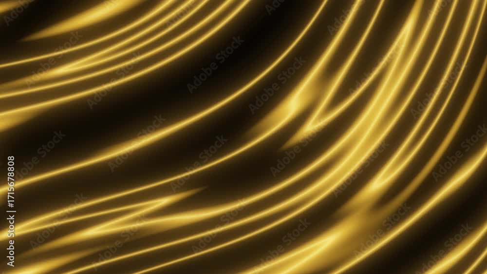Wall mural rich awards abstract gold background particle video