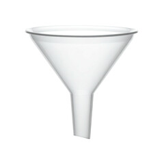 White plastic funnel (3)