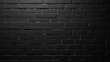 black and white brick wall