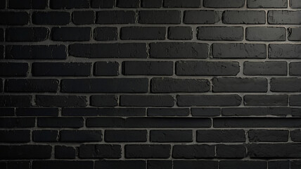 black and white brick wall