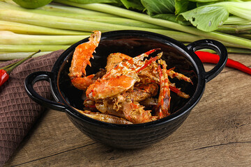 Delicous steamed Spider crab Claws