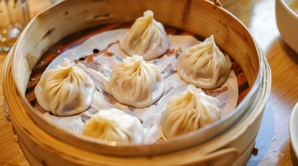 Authentic Chinese Xiaolongbao (Steamed Soup Dumplings): Pork, Crab Roe & Vegetarian Flavors with Juicy Filling & Thin Wrapper – Perfect for Breakfast, Restaurant Meals, Homemade Cooking & Gift Sets