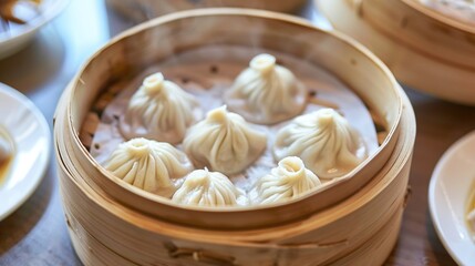 Authentic Chinese Xiaolongbao (Steamed Soup Dumplings): Pork, Crab Roe & Vegetarian Flavors with Juicy Filling & Thin Wrapper – Perfect for Breakfast, Restaurant Meals, Homemade Cooking & Gift Sets