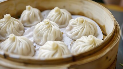 Authentic Chinese Xiaolongbao (Steamed Soup Dumplings): Pork, Crab Roe & Vegetarian Flavors with Juicy Filling & Thin Wrapper – Perfect for Breakfast, Restaurant Meals, Homemade Cooking & Gift Sets