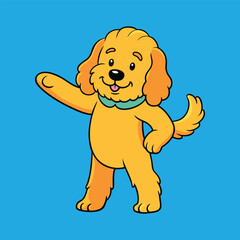 Goldendoodle dog