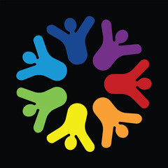 7 Colors of the Rainbow People