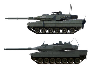 A collection of MBT concepts (top: Leopard 2A6L, bottom: Leopard 2A8). Individual images, in full size, can be found in the portfolio or by name in the site search © Tikros