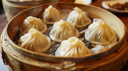 Authentic Chinese Xiaolongbao (Steamed Soup Dumplings): Pork, Crab Roe & Vegetarian Flavors with Juicy Filling & Thin Wrapper – Perfect for Breakfast, Restaurant Meals, Homemade Cooking & Gift Sets