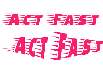 A Dynamic and Energetic Pink Text Graphic Saying 