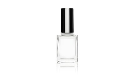 Luxury Nail Polish: Studio Product Shot with Reflective Surface and Clean Lines