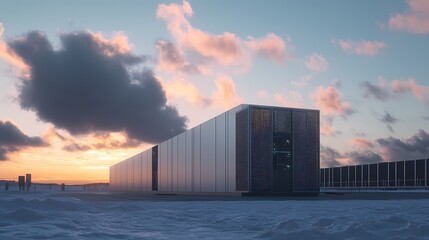 Obraz premium Quantum Computing in Climate Modeling