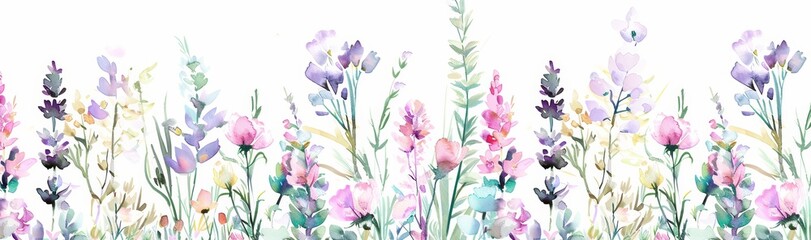 field of flowers