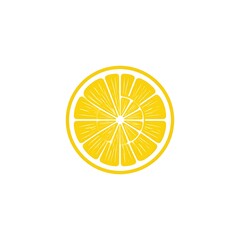 Fresh Lemon Slice Image.