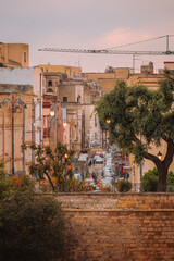 Street view towards Taranto waterfront