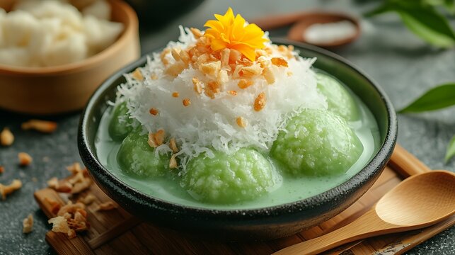 Dawe is a traditional dessert consist of cendol