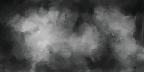 Abstract black painting template vector background