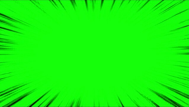 Speed Run Effect Green Screen