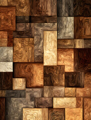 Wood, wooden abstract background, texture or wallpaper. Neural network AI generated art