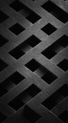 Abstract Geometric Pattern - Dark Interwoven Lines and Shadows.