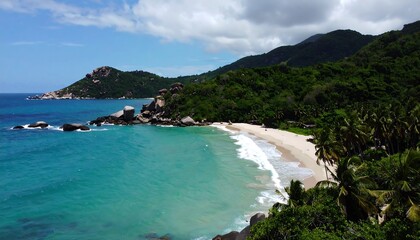 Obraz premium Tropical beach paradise (49)