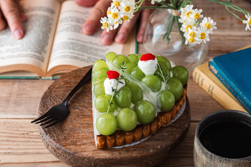 シャインマスカットのタルト