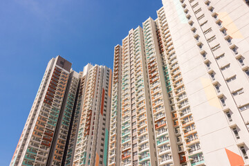 Fototapeta premium Hong Kong public house building