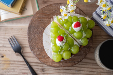 美味しそうなシャインマスカット