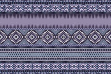 Seamless Ikat ethnic patterns, perfect for textile, fashion design, fabric printing, and home decor. Inspired by traditional with modern color Ideal for background