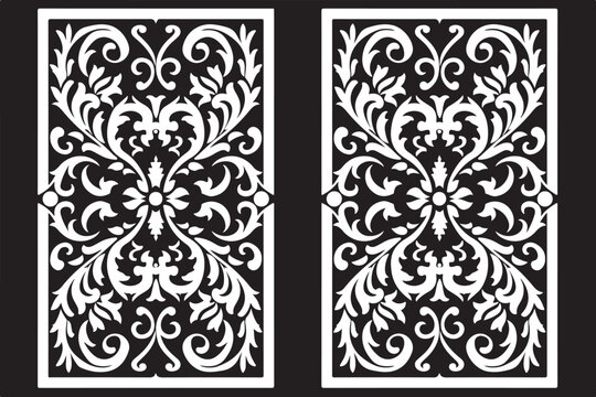Mandala Laser Cut Vector Bundle