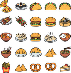Global Food Icons