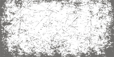Abstract vintage black and white grunge textured wall pattern with an old dirty surface