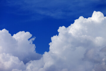 Blue sky and clouds
