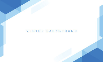 Modern Blue Geometric frame border with empty space Background for Business Presentations, Posters, and Banners template decoration