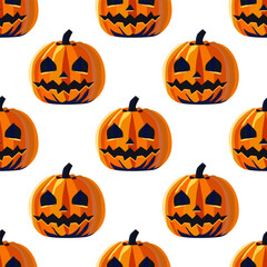 halloween seamless pattern