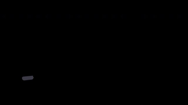 背景透過アルファチャンネル付き 黒い線を引くアニメーション