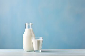 Close-up of Milk Splashing into a Glass