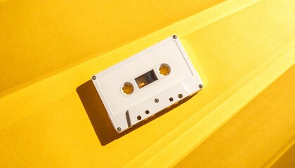 Retro cassette sensibility staying above the sunburst