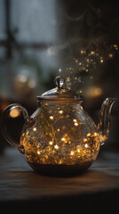 teapot and cup