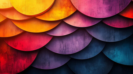 Abstract triangular gradient art with vibrant pink white black blue creating modern dynamic and artistic digital look
