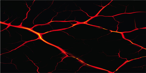 Abstract fiery red energy and glowing black and white lightning motion wallpaper