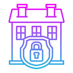Secure home Icon