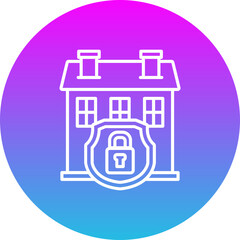 Secure home Icon