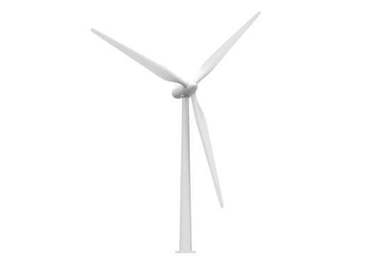 Isolated Wind Turbine Generator Structure Power Technology Green Energy Sustainability