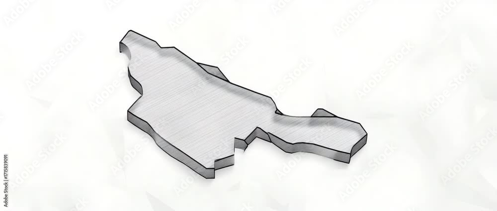 Poster photo realistic map icon with ample copy space on a white background, perfect for navigation and tra